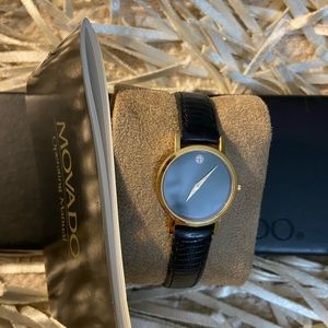 Vintage ‘90s Movado Museum Quartz 87.A1.832